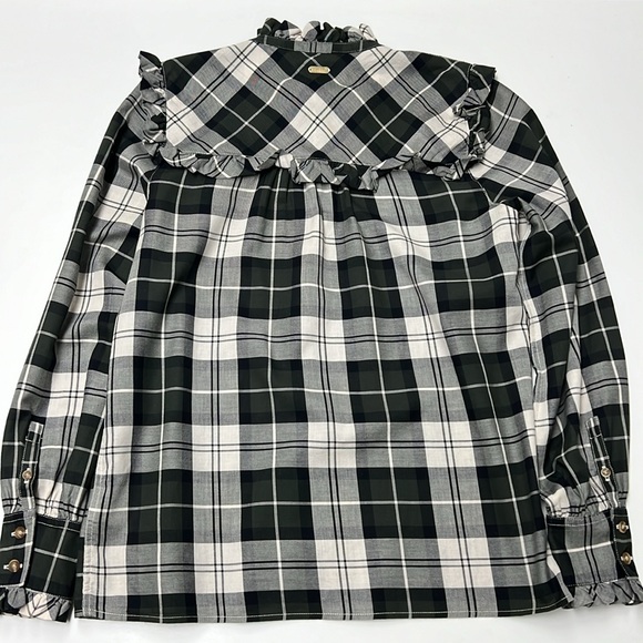 ✨ BARBOUR ✨ Modern Heritage Angelina Poplar Tartan Shirt 8 (USA 4) - Picture 13 of 16